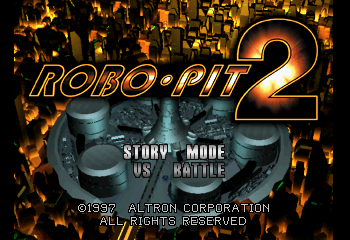 Robo Pit 2 Title Screen